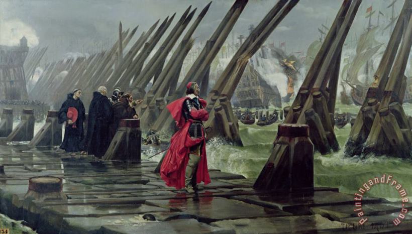 Henri-Paul Motte Richelieu Art Painting