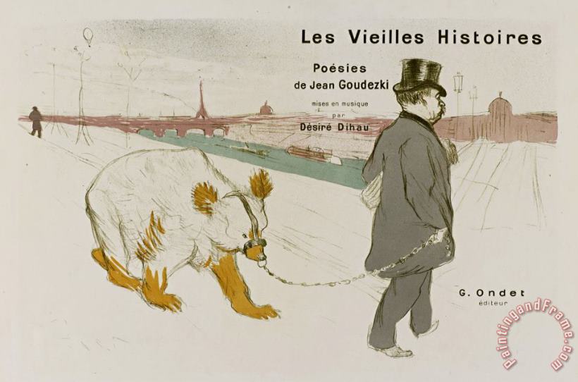 Henri de Toulouse-Lautrec Ancient Histories (les Vielles Histores) Art Painting