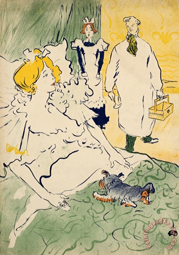 Henri de Toulouse-Lautrec L'artisan Moderne Art Painting
