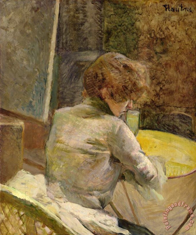 Henri de Toulouse-Lautrec Waiting At Grenelle Art Print