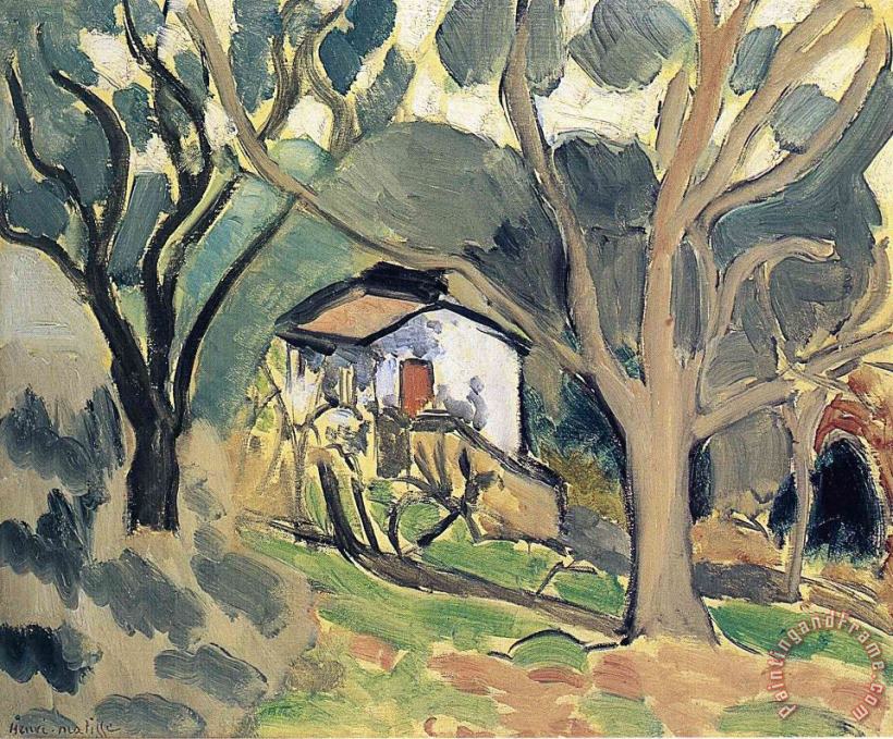 Landscape painting - Henri Matisse Landscape Art Print