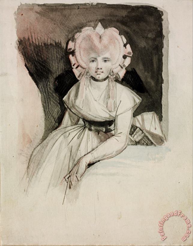 Henry Fuseli Portrait of The Artist's Wife Art Painting