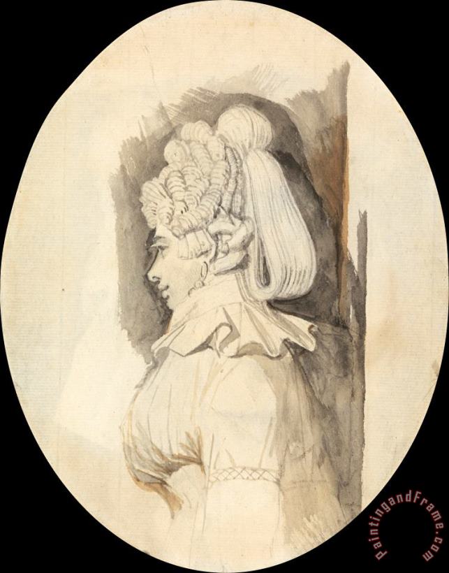 Study of a Lady painting - Henry Fuseli Study of a Lady Art Print