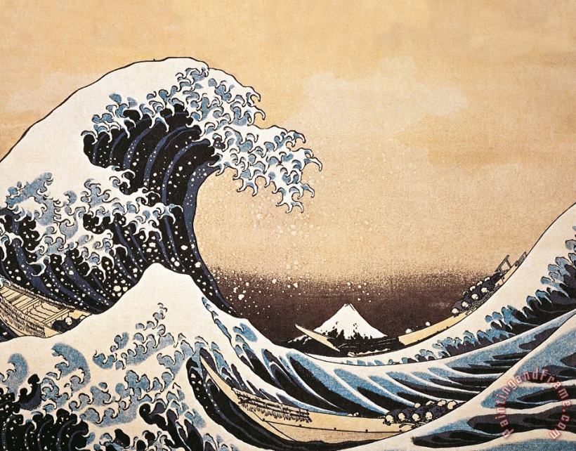 Hokusai The Great Wave Of Kanagawa Art Print