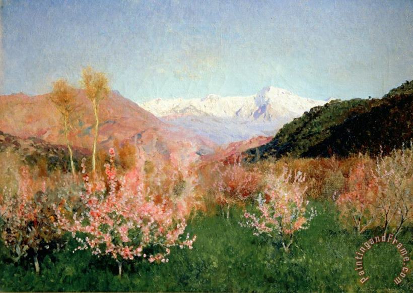 Spring in Italy painting - Isaak Ilyich Levitan Spring in Italy Art Print