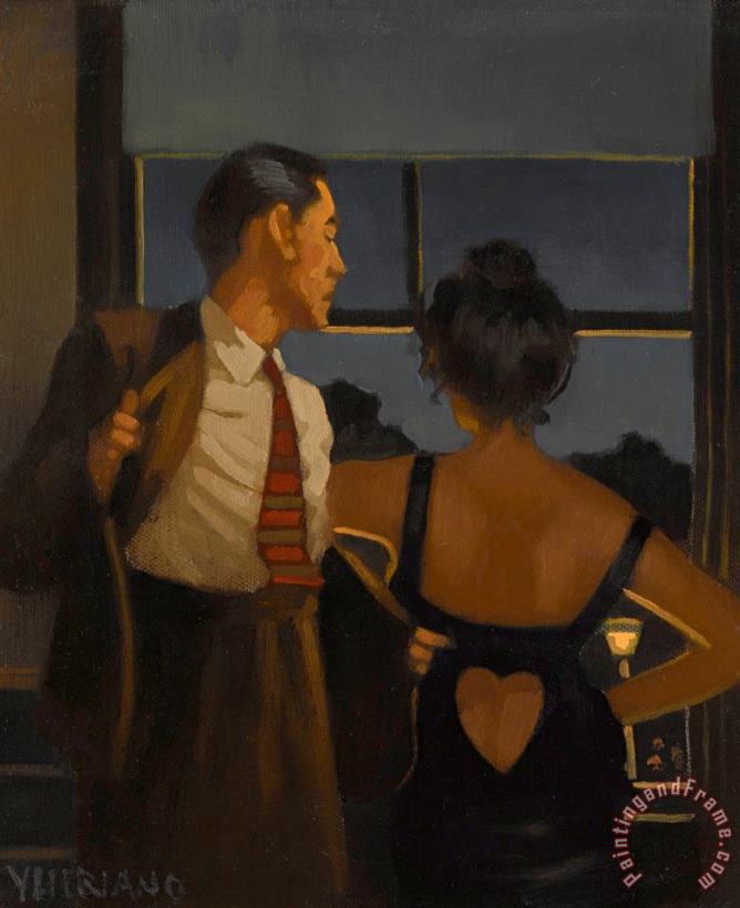 Jack Vettriano Queen of Hearts Art Painting