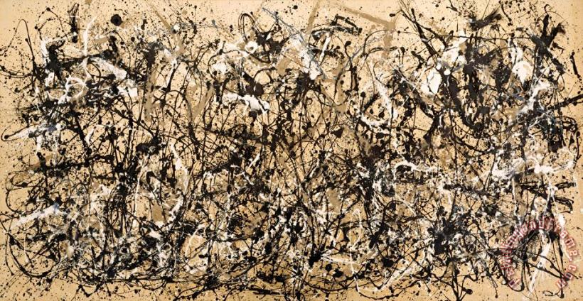 Jackson Pollock Autumn Rhythm Art Painting
