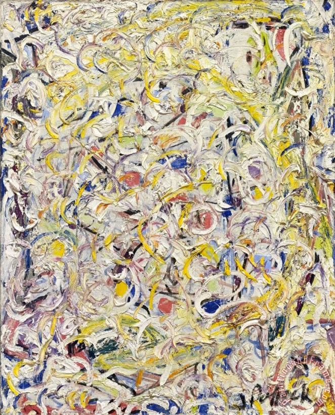 Jackson Pollock Shimmering Substance C 1946 Art Painting
