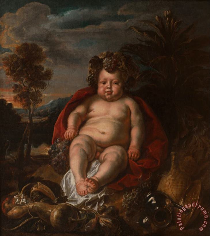 Jacob Jordaens Bacchus As a Child Art Painting