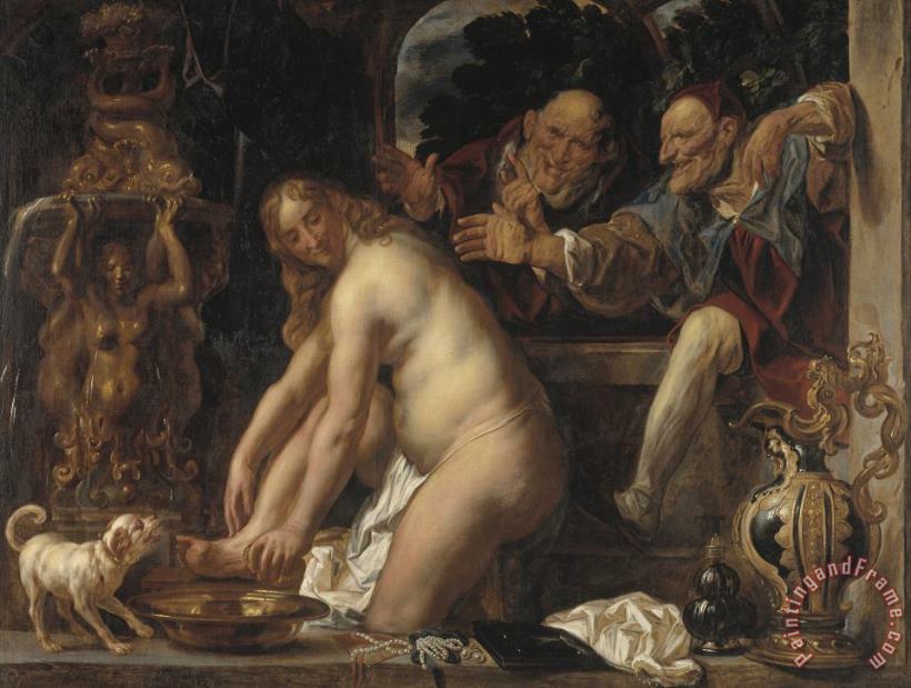 Jacob Jordaens The Elder Susanna And The Elders Art Painting