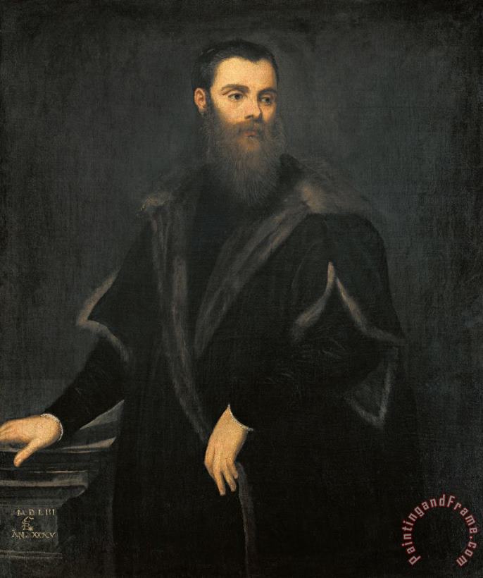 Jacopo Robusti Tintoretto Lorenzo Soranzo Art Print