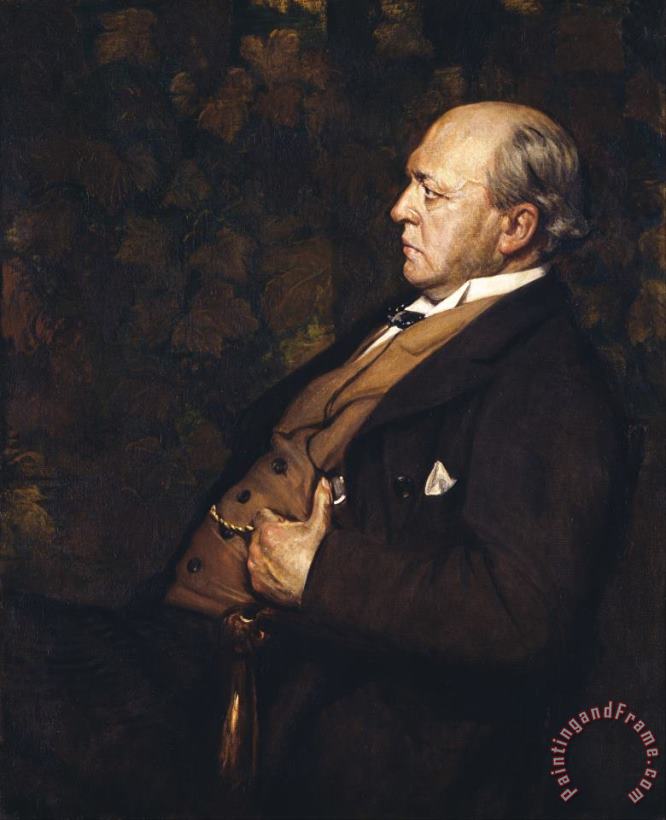 Henry James painting - Jacques Emile Blanche Henry James Art Print