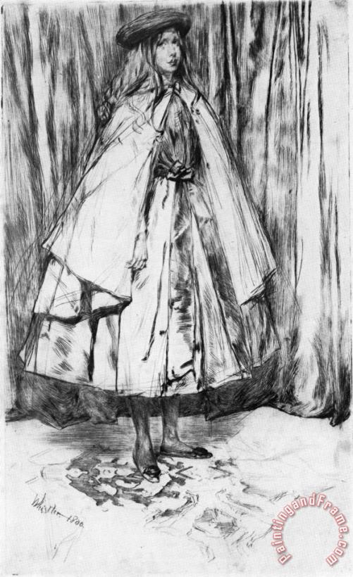 James Abbott McNeill Whistler Annie Haden Art Print