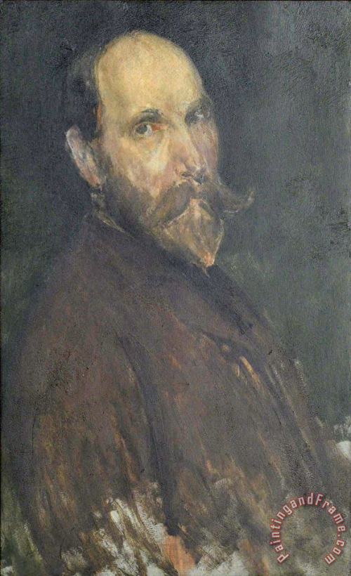 James Abbott McNeill Whistler Portrait of Charles Lang Freer Art Print