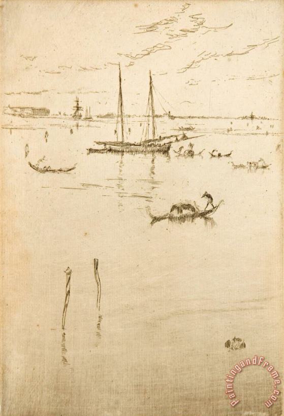 James Abbott McNeill Whistler The Little Lagoon, From The 