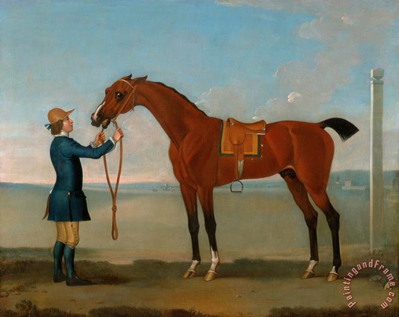James Seymour The Duke of Devonshire's Flying Childers Art Painting