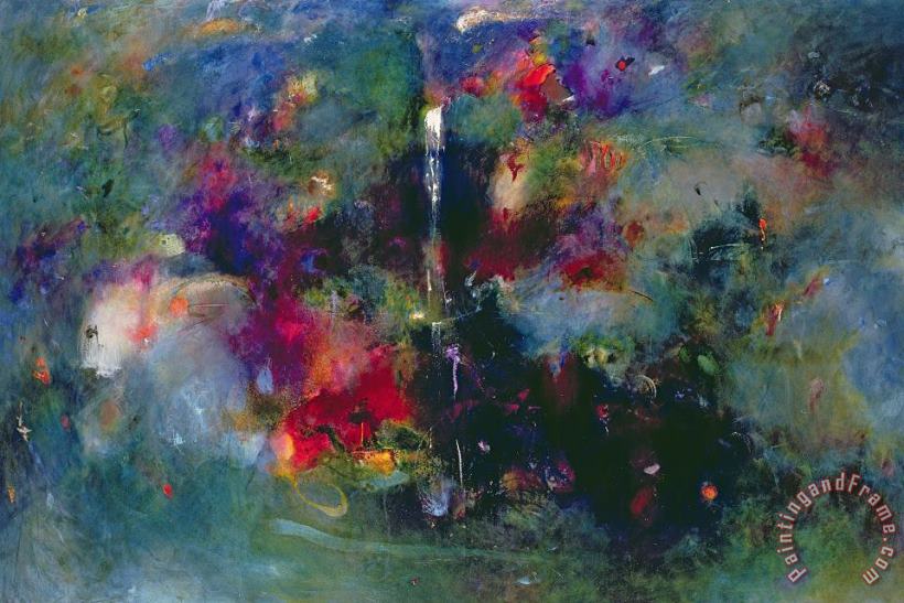 Jane Deakin Valley Of The Waterfalls Art Painting