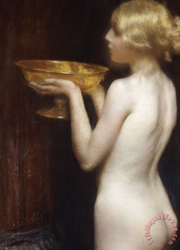 The Loving Cup painting - Janet Agnes Cumbrae-Stewart The Loving Cup Art Print
