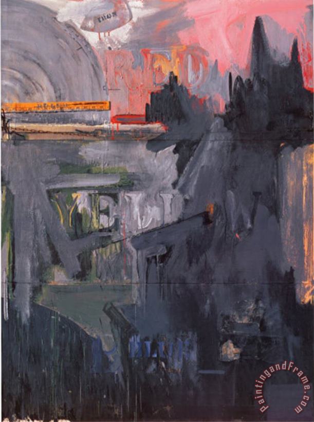jasper johns Passage C 1962 Art Painting
