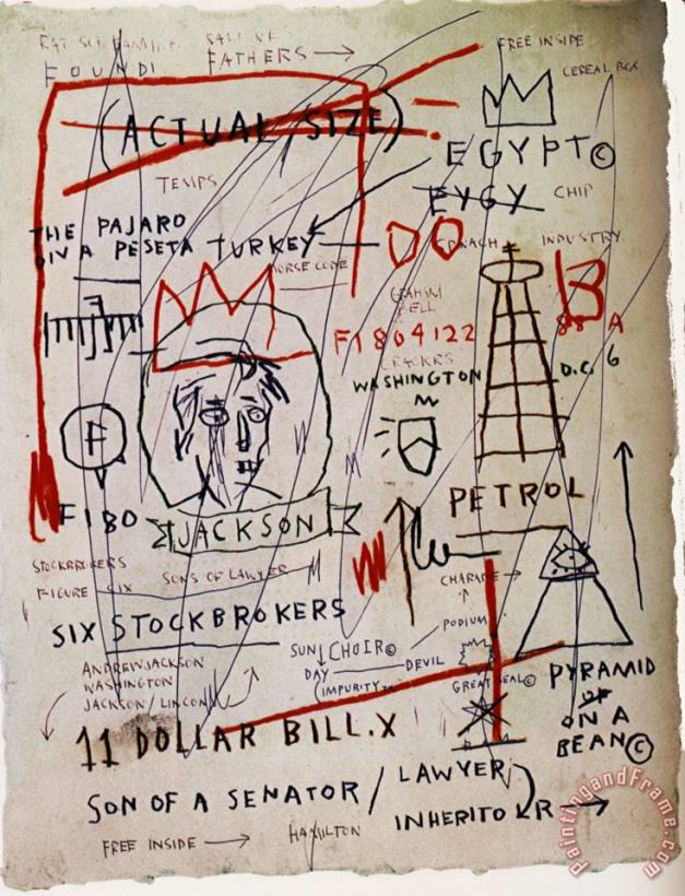 Jean-michel Basquiat Jackson Art Print