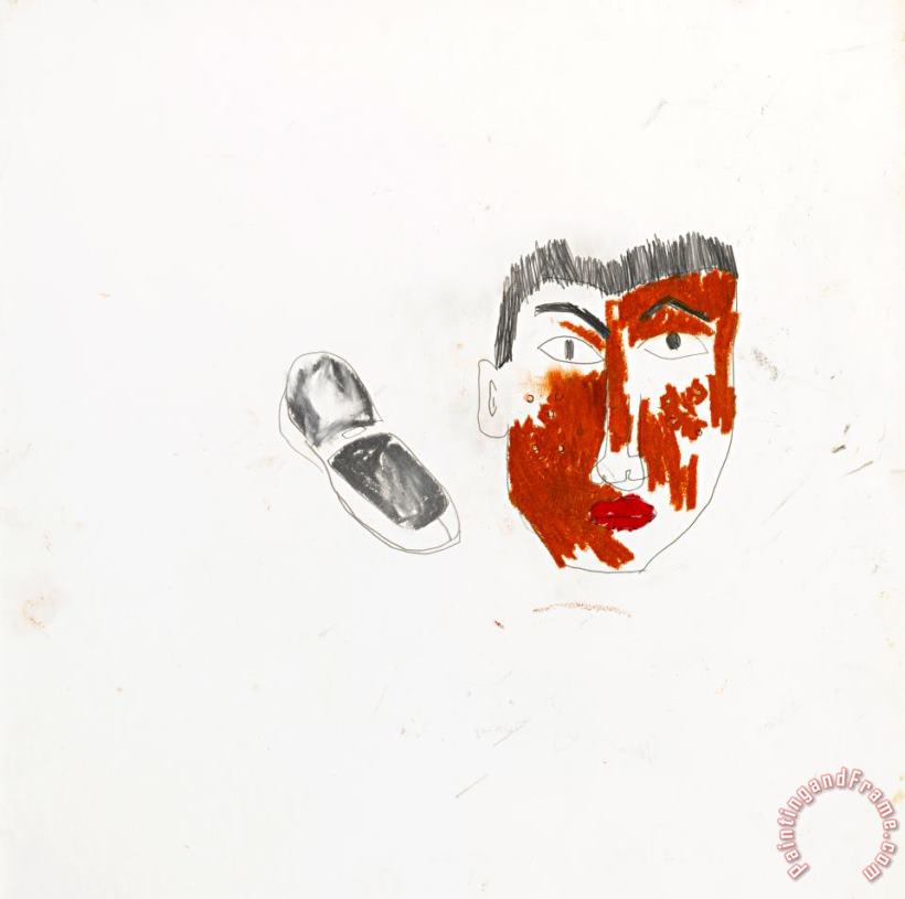 Jean-michel Basquiat Untitled Aka Portrait of Pierre Art Print