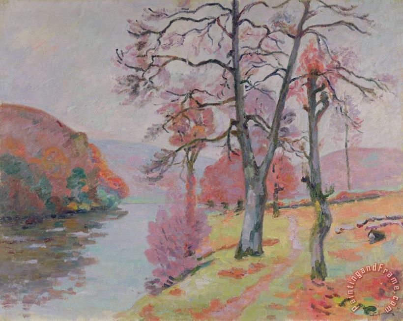 Crozant Brittany painting - Jean Baptiste Armand Guillaumin Crozant Brittany Art Print