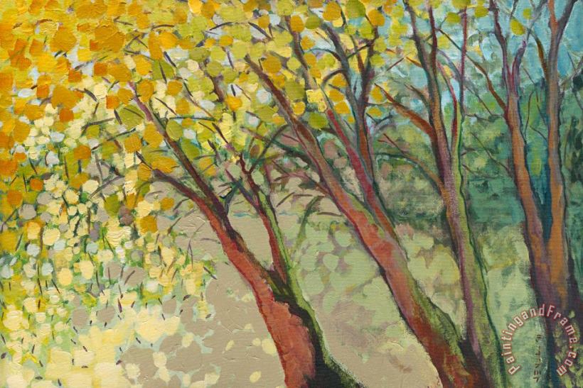 An Afternoon at the Park painting - Jennifer Lommers An Afternoon at the Park Art Print