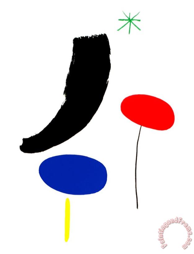 Joan Miro Parler Seul Art Print