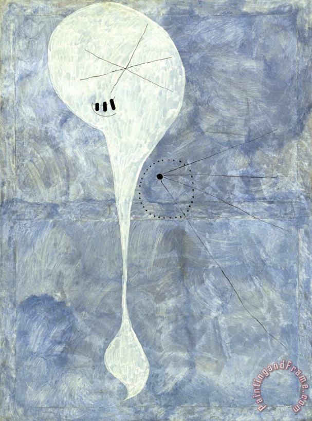 Joan Miro Personage (personnage) Art Painting