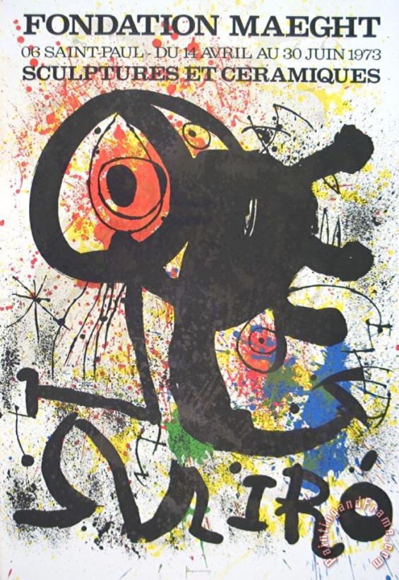 Joan Miro Sculptures Et Ceramiques Art Painting