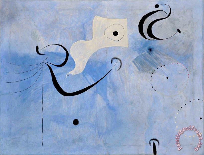 Joan Miro Untilted, 1925 Art Painting