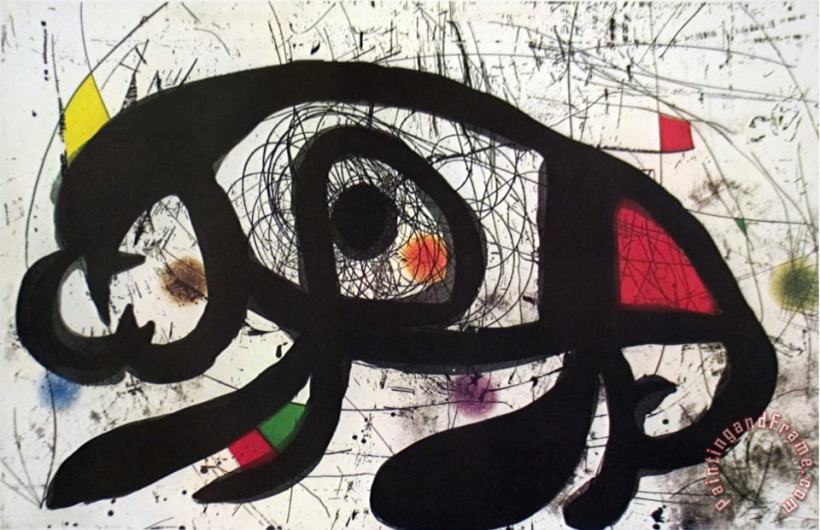 Joan Miro Untitled Art Print