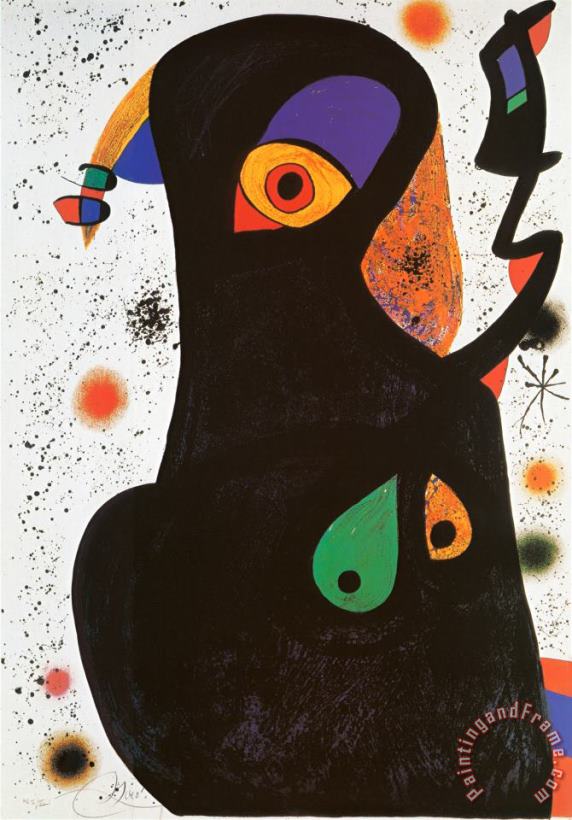 Joan Miro Vladimir Art Print