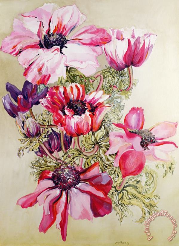 Joan Thewsey Anemones Art Painting