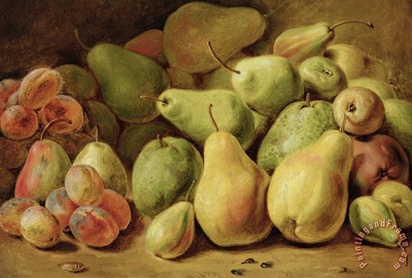 Fruit Still Life painting - Johann Friedrich August Tischbein Fruit Still Life Art Print