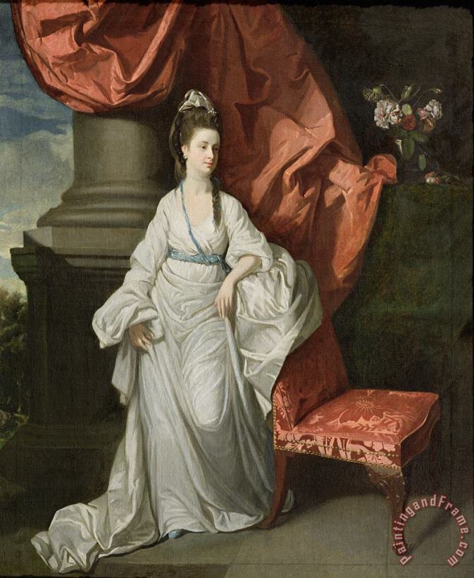 Johann Zoffany Lady Grant - Wife of Sir James Grant Art Painting