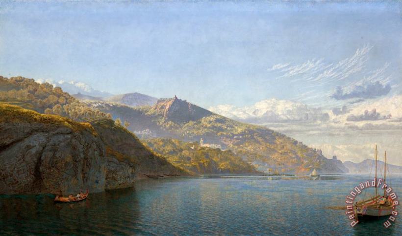 John Brett Massa, Bay of Naples Art Painting