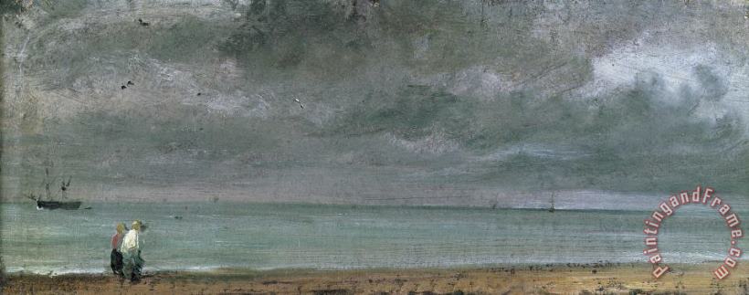 John Constable Brighton Beach Art Print