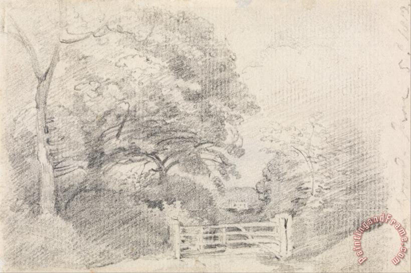 John Constable Coombe Wood Art Print
