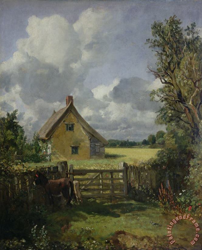 John Constable Cottage in a Cornfield Art Painting