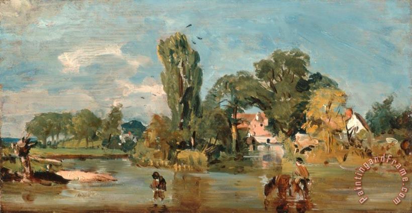 John Constable Flatford Mill 2 Art Painting