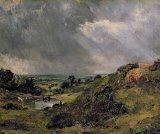 John Constable - Hampstead Heath painting