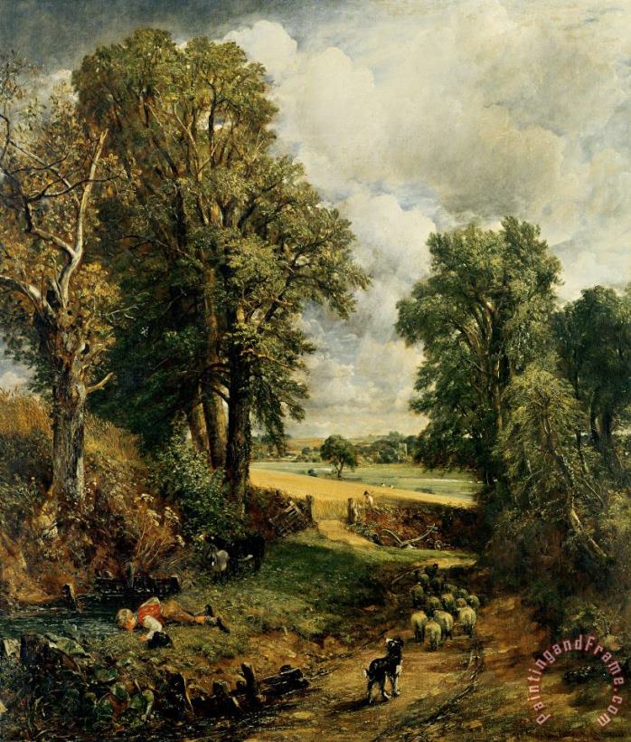 John Constable The Cornfield Art Print