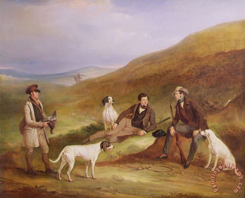 John E Ferneley Edward Horner Reynard and his Brother George Art Painting