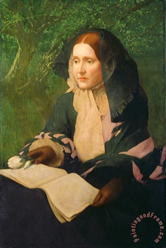 John Elliott Julia Ward Howe Art Painting