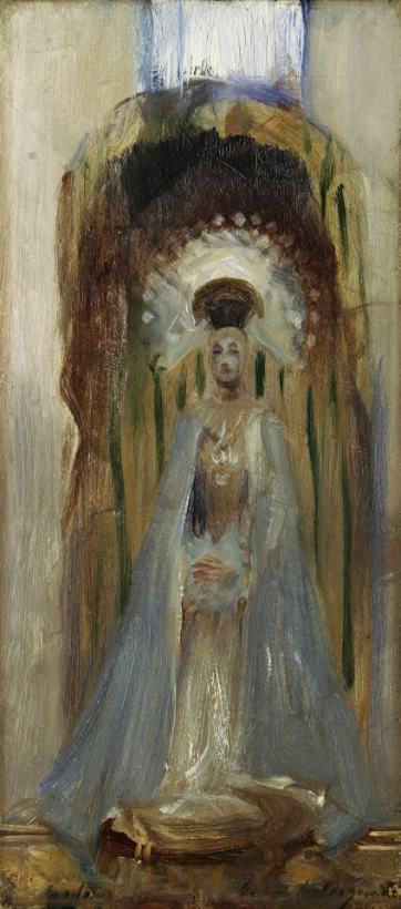 John Singer Sargent A Spanish Madonna Art Painting