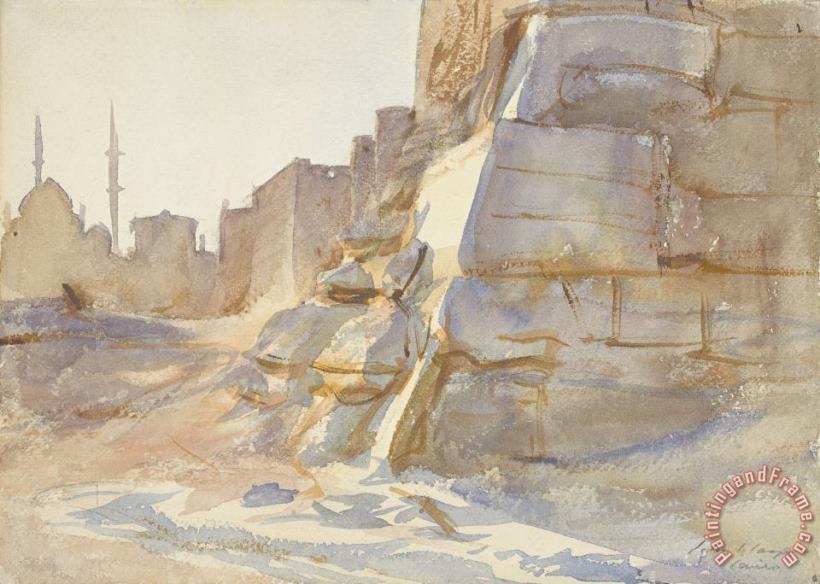 John Singer Sargent Cairo Art Painting