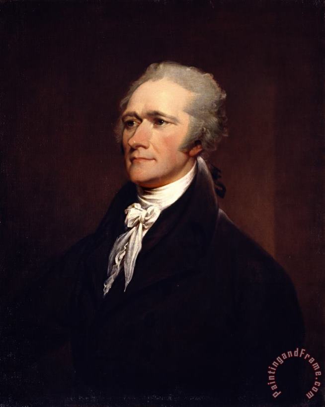 Alexander Hamilton 2 painting - John Trumbull Alexander Hamilton 2 Art Print