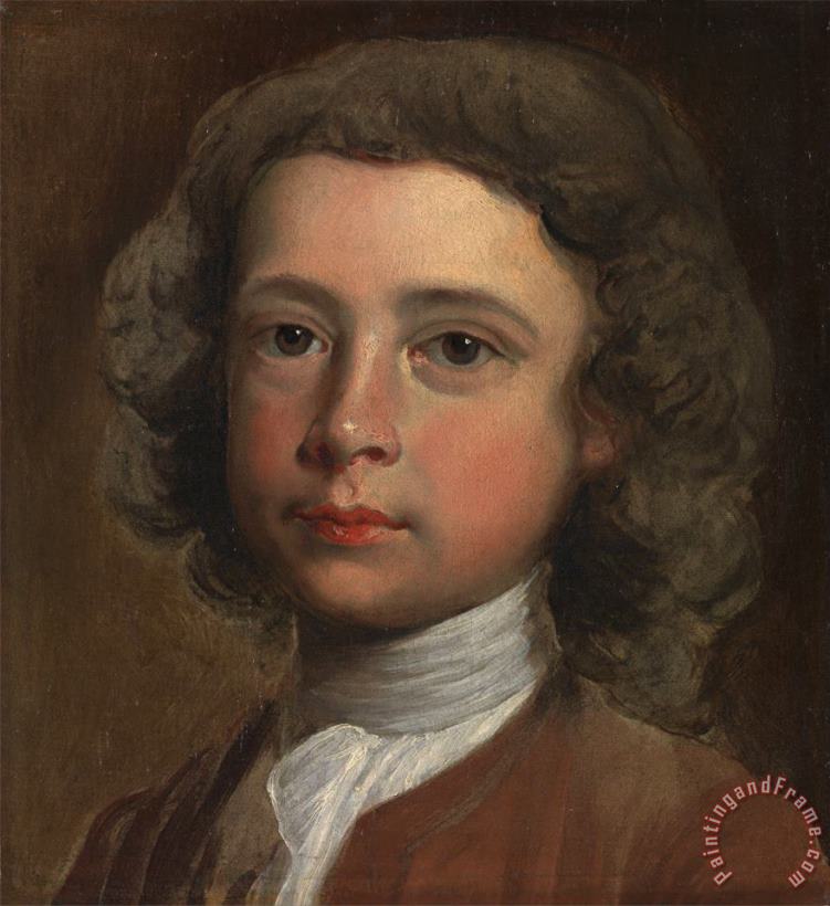 Joseph Highmore The Head of a Young Boy Art Print