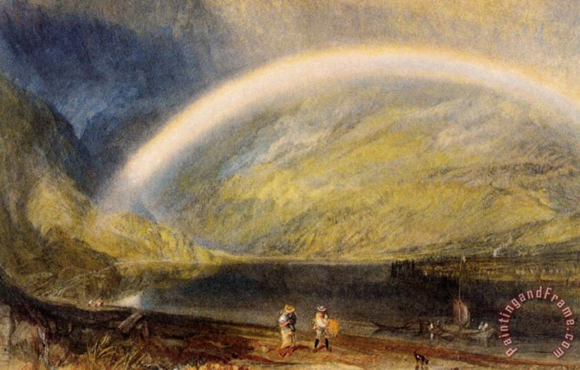 Rainbow painting - Joseph Mallord William Turner Rainbow Art Print